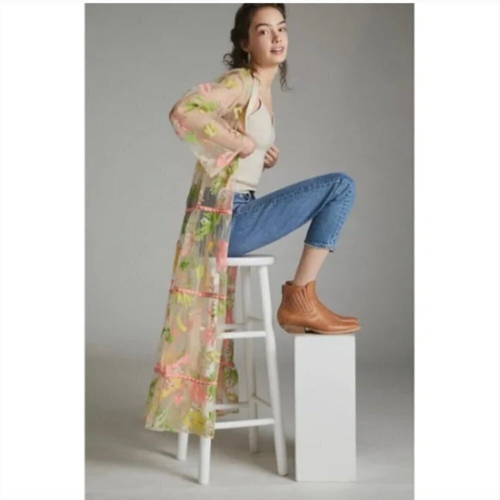 Anthropologie Blank London Arivena Kimono NWT JB